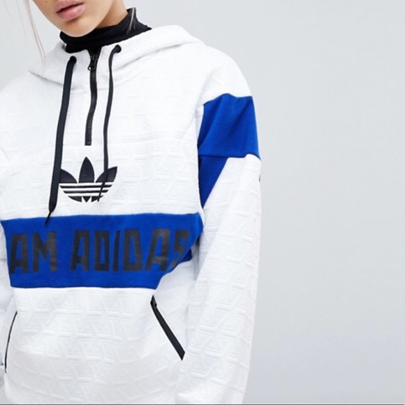 adidas panel hoodie